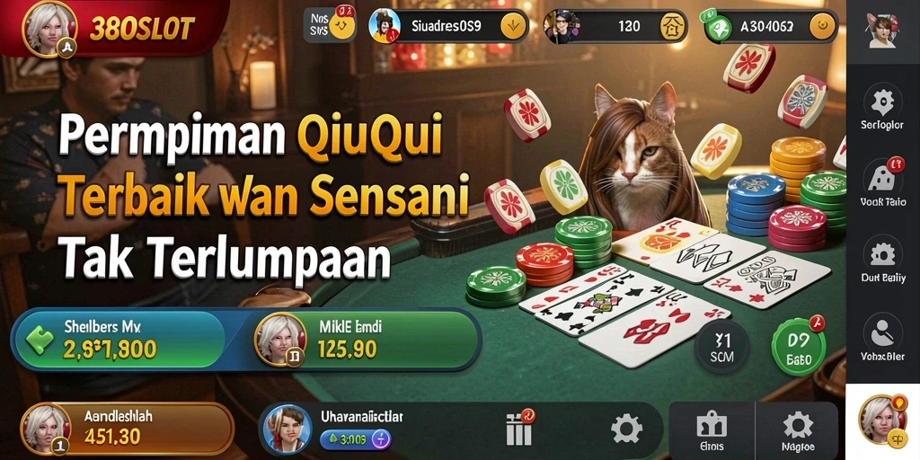 Gameplay QiuQiu yang seru dan mendebarkan di 380SLOT.