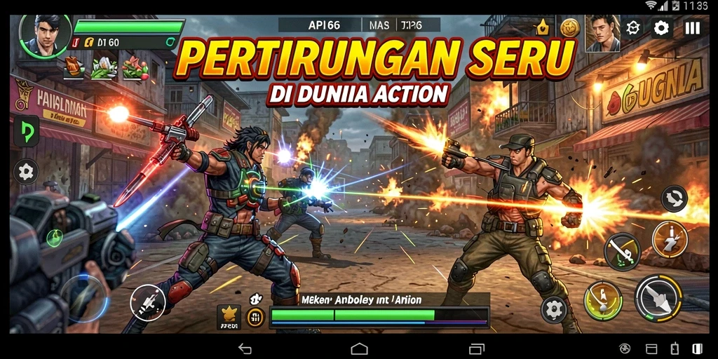 Tampilan gameplay API66 yang mendebarkan dan penuh aksi.