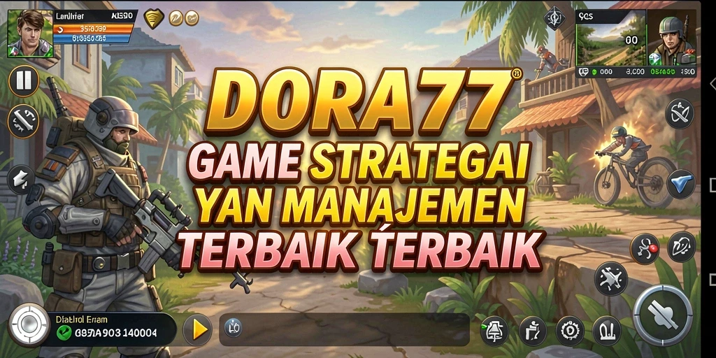 Tampilan gameplay DORA77 yang mendebarkan dan penuh strategi.