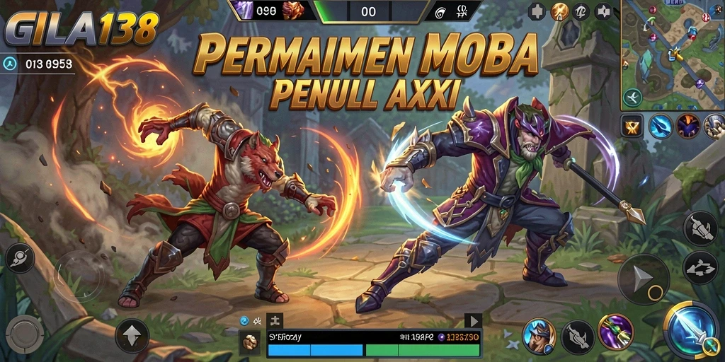 Tampilan seru dari pertempuran dalam GILA138 yang intens.