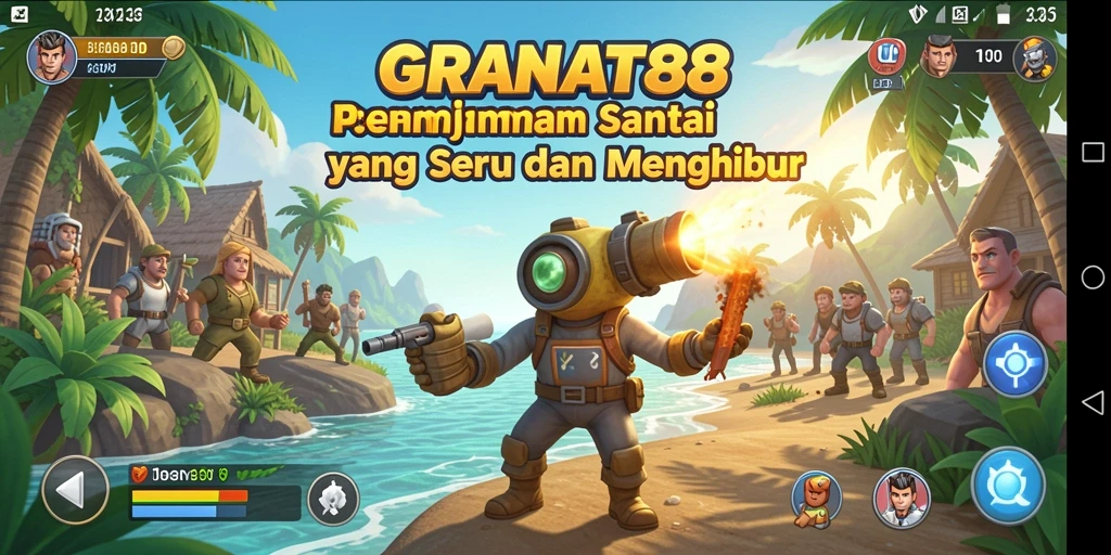Tampilan gameplay GRANAT88 yang seru dan penuh tantangan.