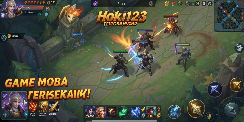 Gameplay seru HOKI123 dengan aksi pertarungan yang mendebarkan.