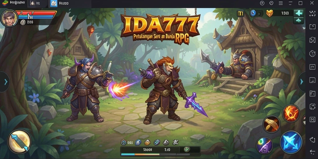 Tampilan gameplay seru di IDA777 dengan karakter dan dunia yang mendebarkan.