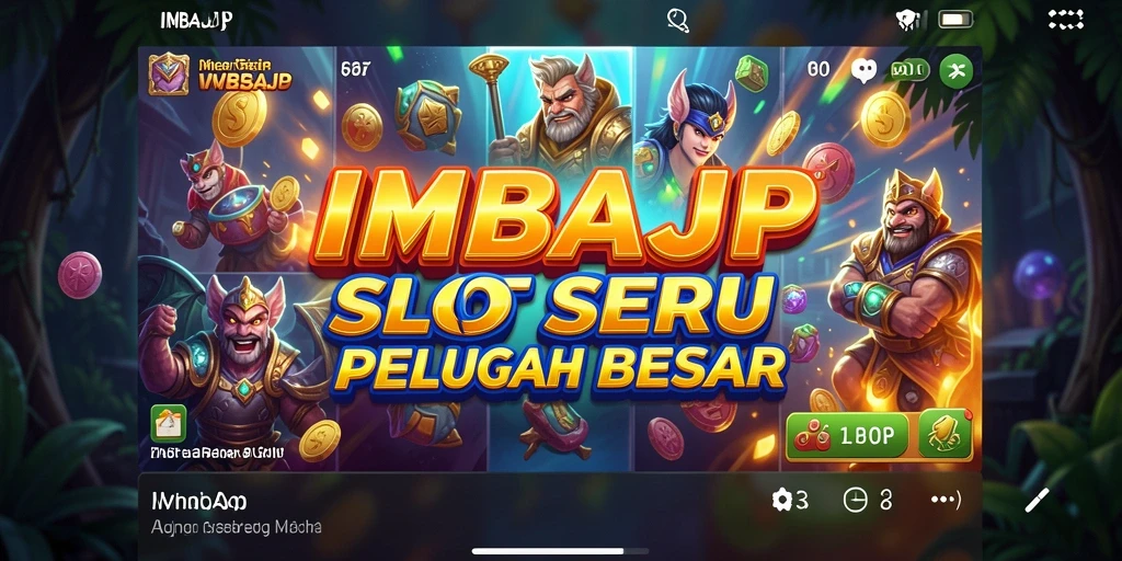 Gameplay Slot IMBAJP yang seru dan mendebarkan.