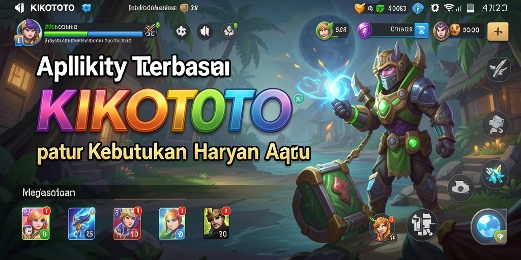 Tampilan antarmuka KIKOTOTO yang user-friendly dan fungsional.