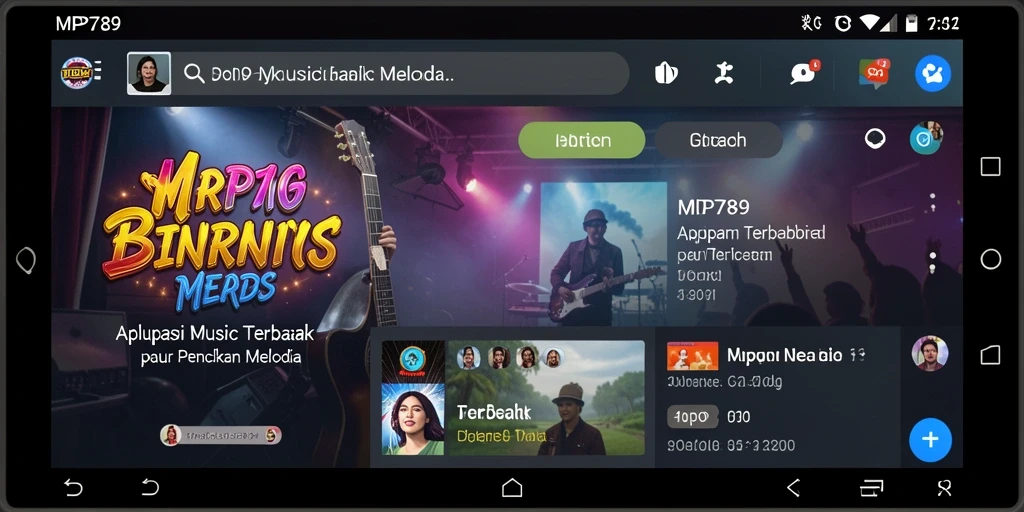 Tampilan gameplay <strong>MVP789</strong> dengan fitur musik yang interaktif.