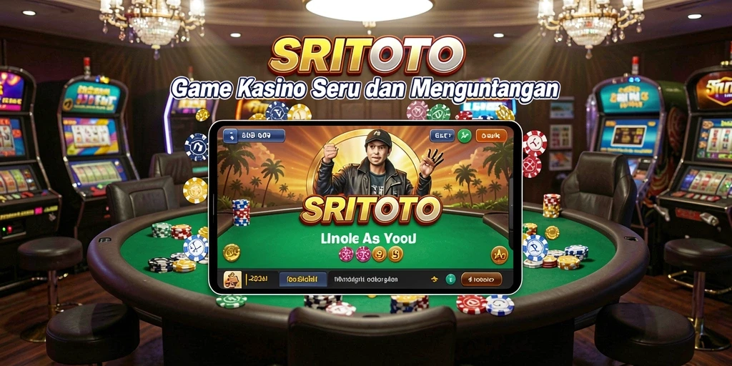 Screenshot game SRITOTO menunjukkan aksi seru bermain Kasino.