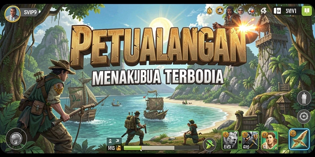 Tampilan menarik dalam gameplay Open World SVIP9.