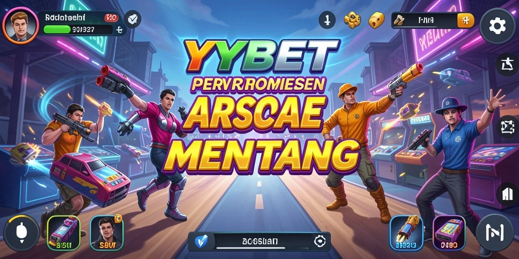 Tampilan gameplay seru dan penuh tantangan dari YYBET.